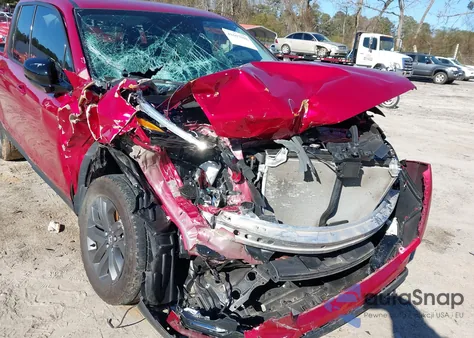 2023 Honda Ridgeline Sport z USA, uszkodzony, nr VIN 5FPYK3F19PB049988